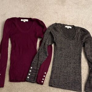 Bundle loft ribbed sweaters